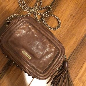 Rebecca Minkoff bag brown leather cross body